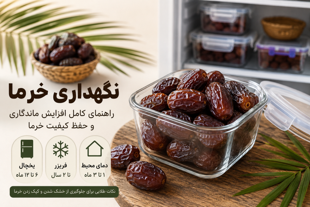 نگهداری خرما